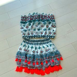 Ramy Brook Perfect for Summer Two-Piece Skirt & Top Set Like new